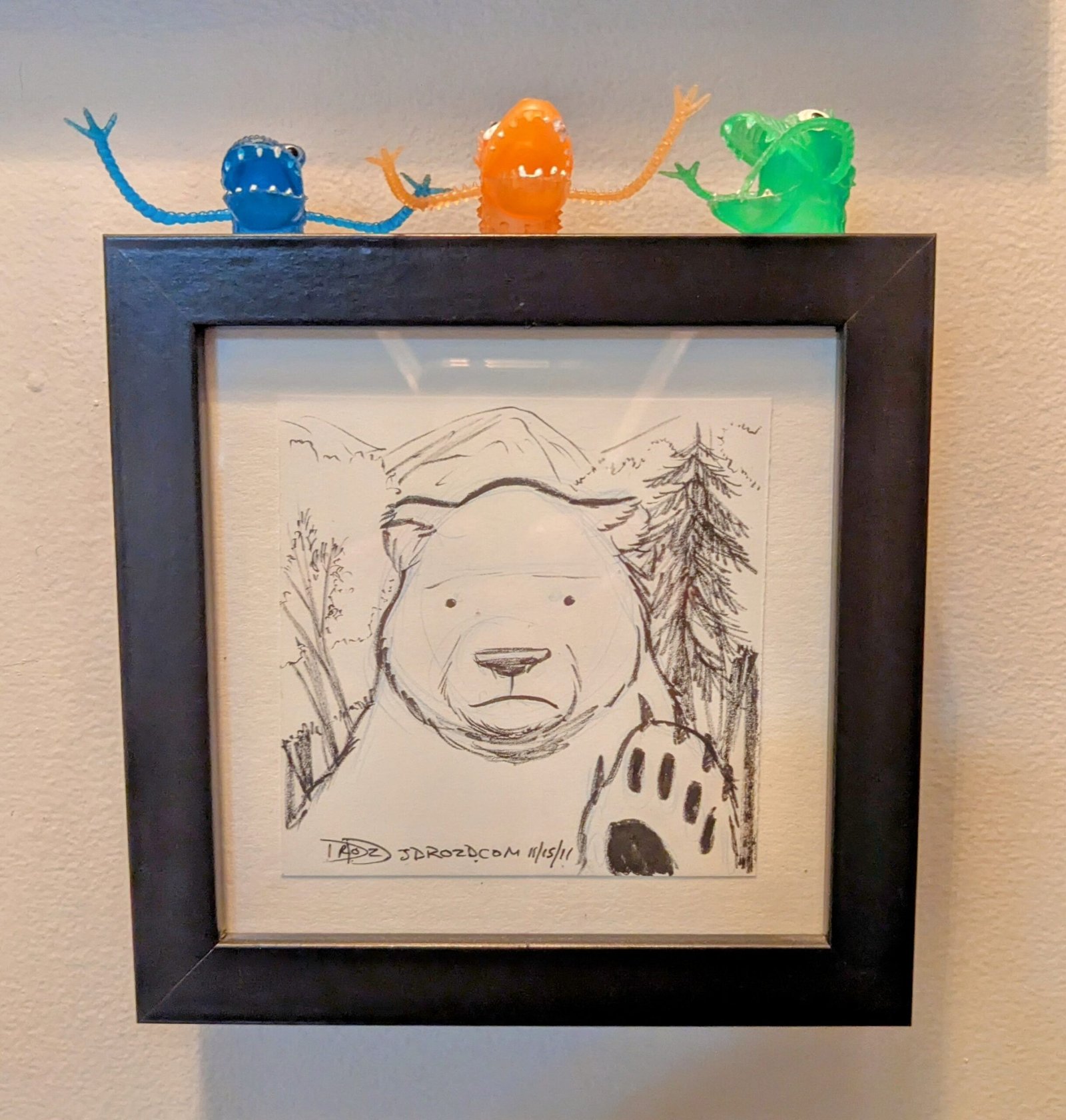 The first drawing of Boulder