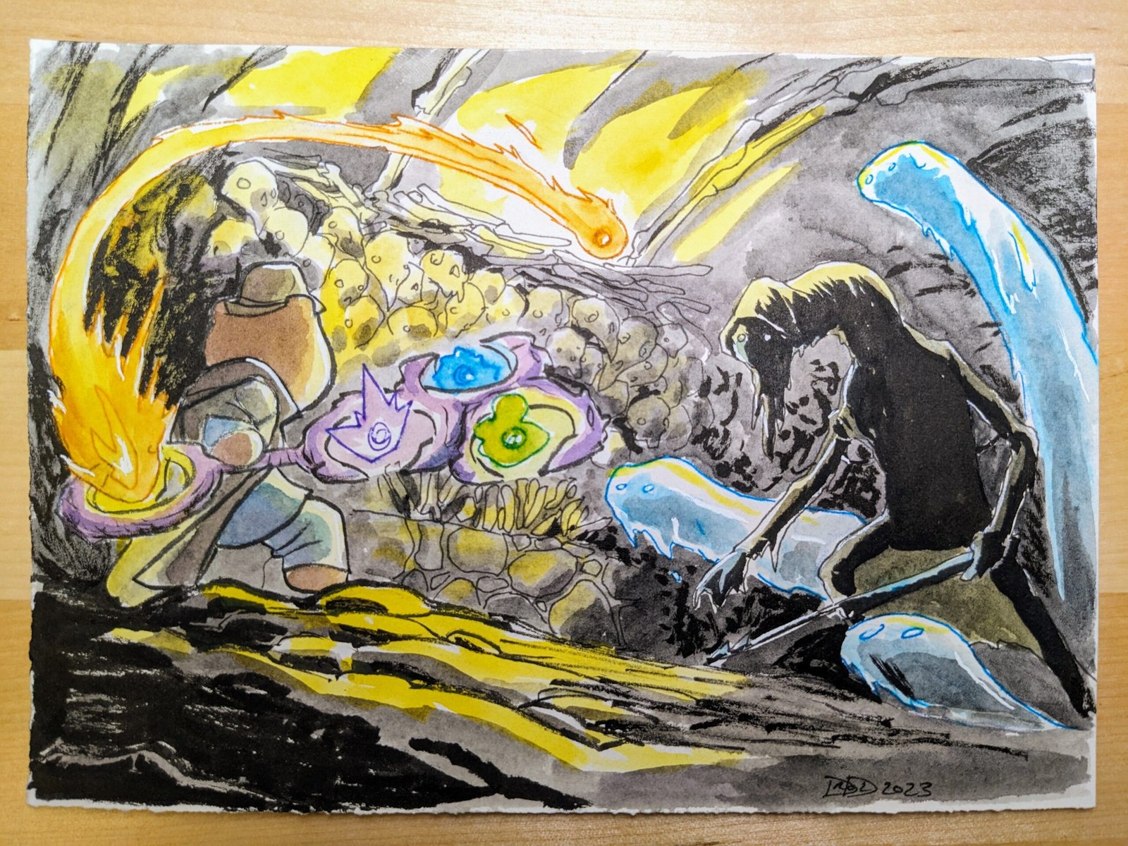 Art Drops at the Buckeye Book Fair!